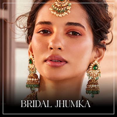 22K Gold Bridal Jhumka