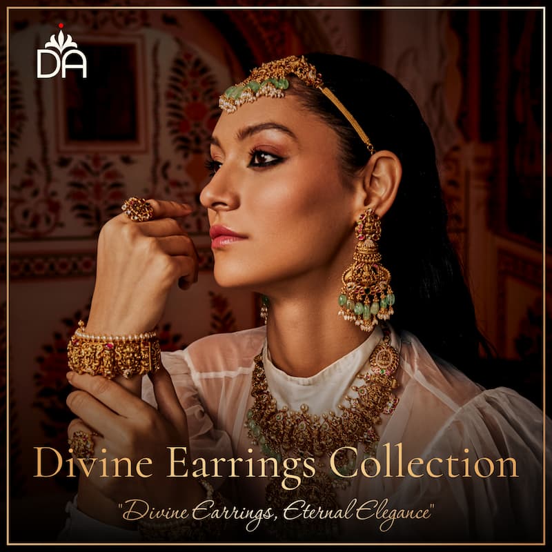 22K Gold Divine Earrings Collection